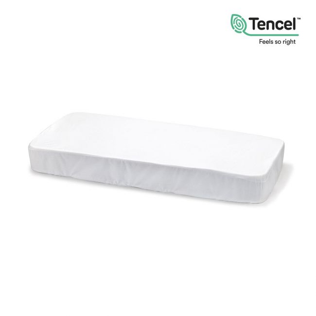Bajera Ajustable Impermeabile Tencel-C.70 70X140 Cm Liscia E Bianca CAMBRASS - 1