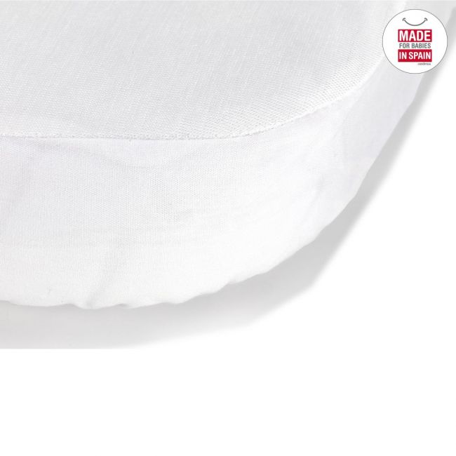 Bajera Ajustable Impermeabile Tencel-C.70 70X140 Cm Liscia E Bianca CAMBRASS - 1