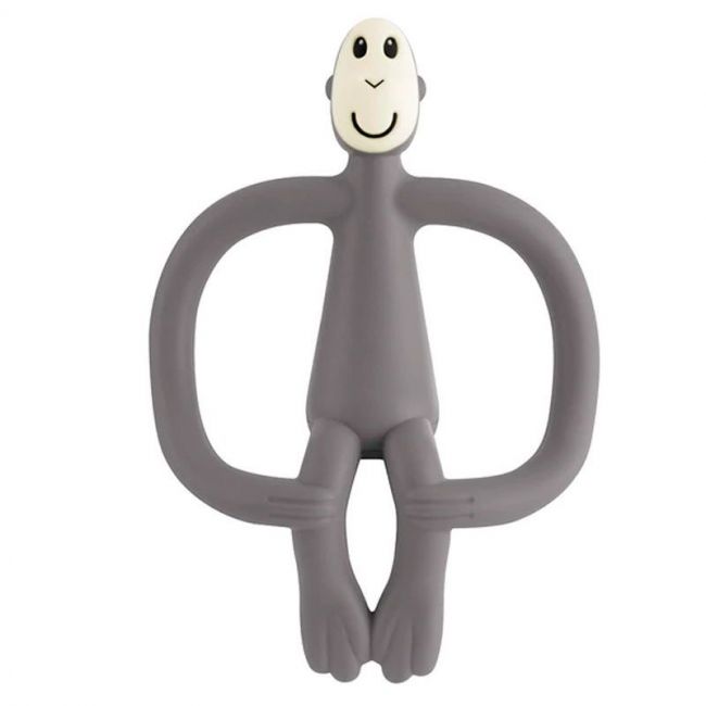 Silicone Biter Matchstick Monkey Gris