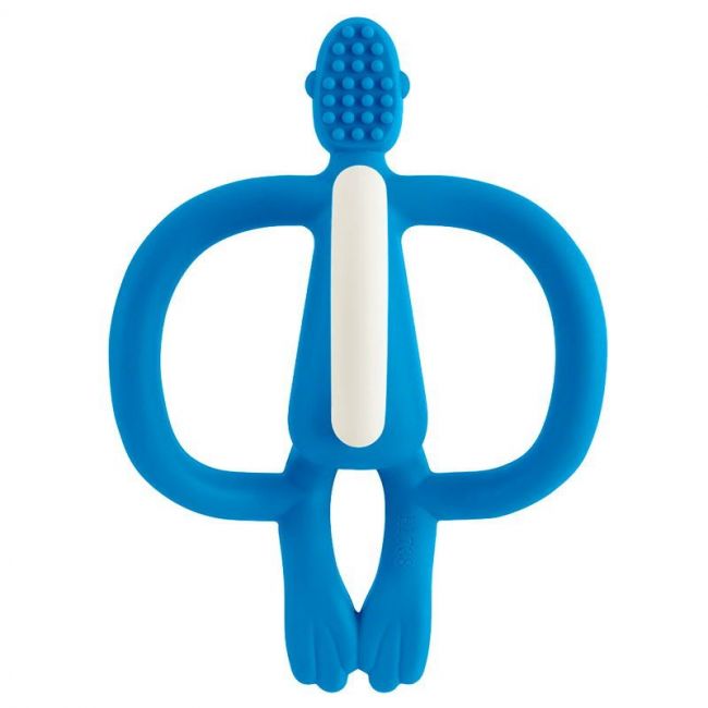Beißring Matchstick Monkey Blau