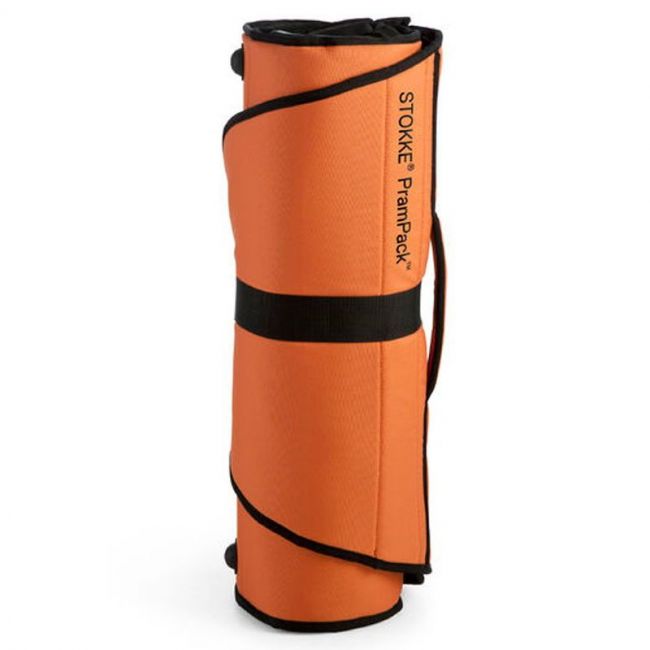 Stokke Sac de transport Prampack Orange / Noir