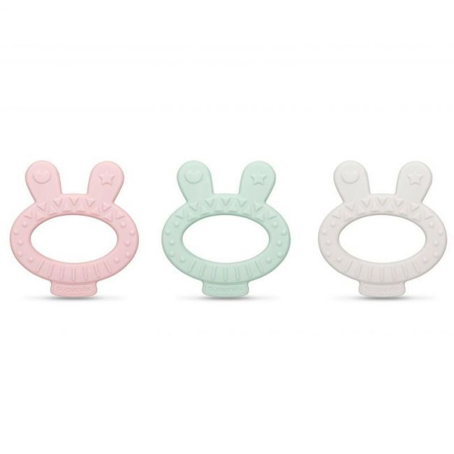 Dentizione Hygge Coniglietto in silicone con scatola.