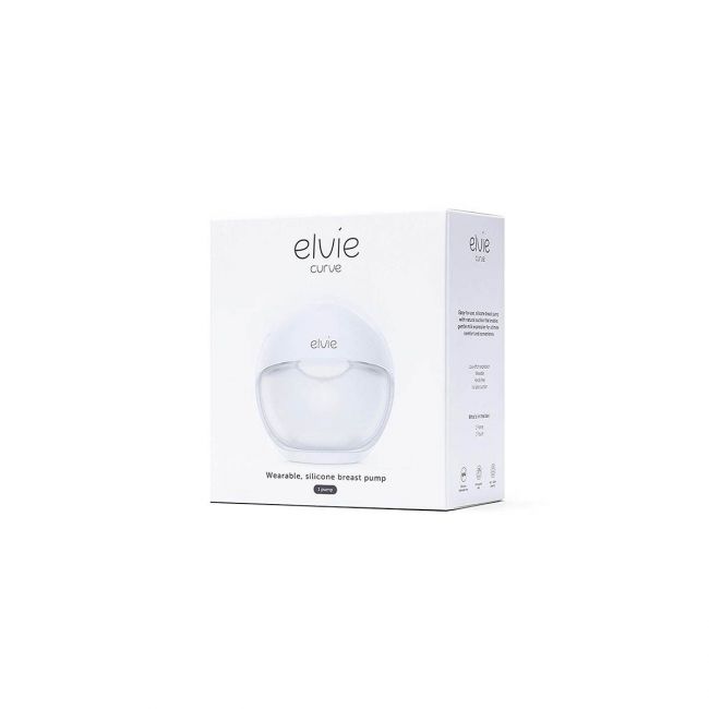 Courbe ELVIE de tire-lait en silicone manuelle