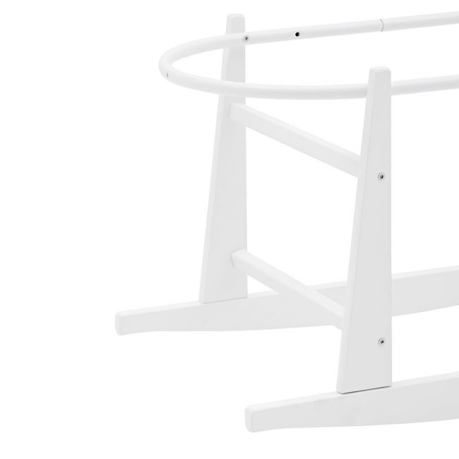 Portalettino in Legno a Dondolo Liscio E 46.5X86X48.5cm Bianco CAMBRASS - 1