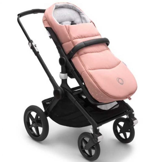 Bugaboo Kinderwagenbeutel in Sonnenuntergangsrosa.