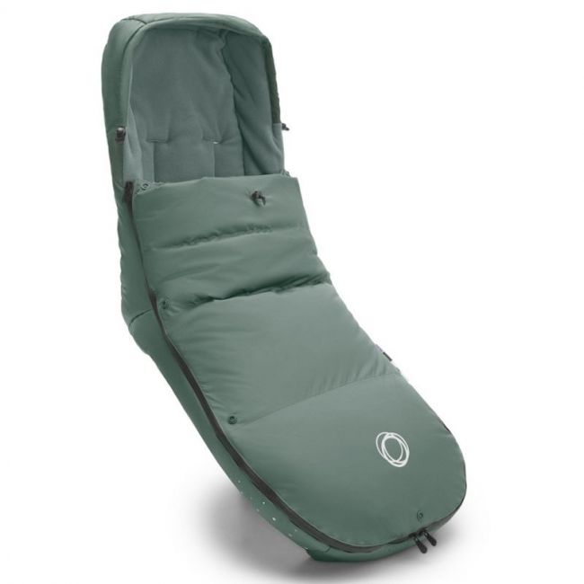 Winterfußsack Bugaboo High Performance in Grau-Grün.