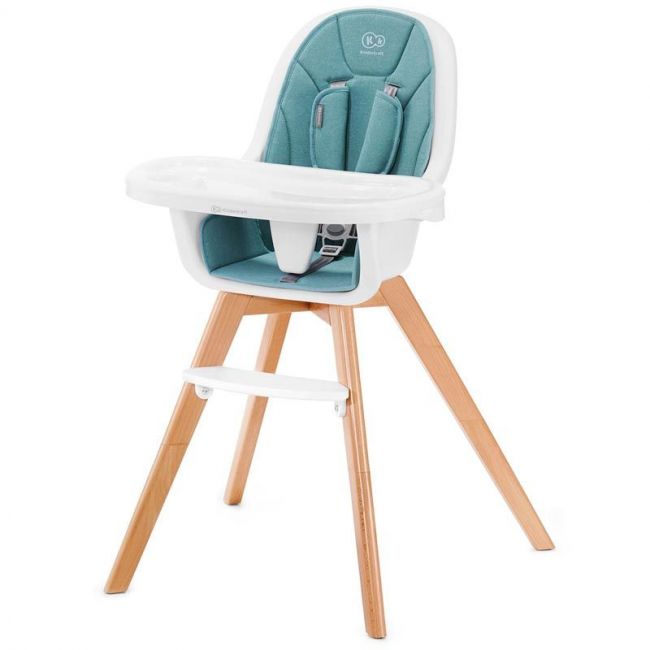 Chaise haute 2en1 Tixi Turquoise