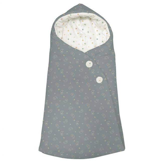 Elefanten-Kapuzen-Schlafsack aus Velours.