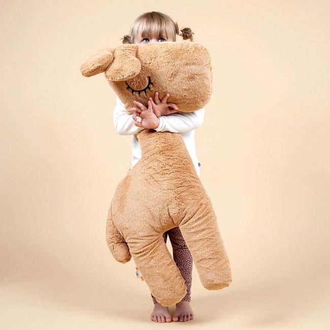 Kuscheltier Cuddle Friend Big Raffi Senf