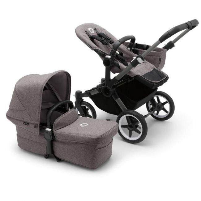 Bugaboo Donkey 5 Mono Full Graphite/Grey - Melange Grey