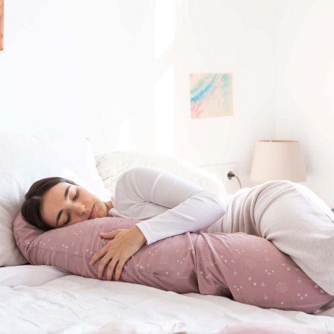Housse pour Coussin Maternel XL Old Rose