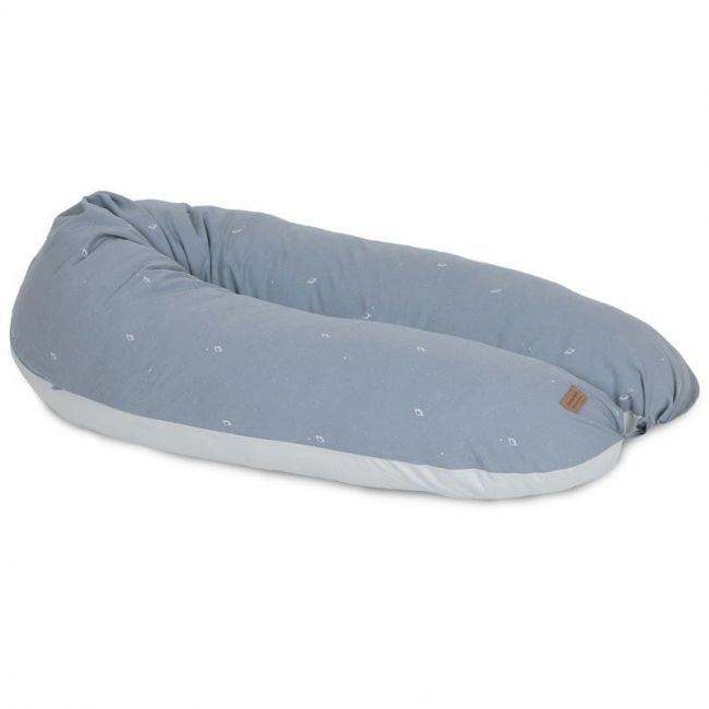 Housse pour coussin maternel XL Nim Blue