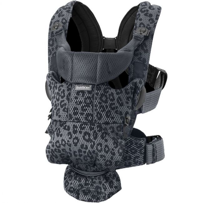 Porte-bébé Move Anthracite / Leopard 3D Mesh