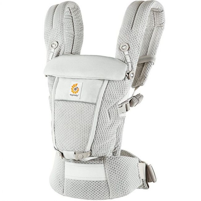 Porte-bébé Adapt Soft Flex Mesh Gris Perle