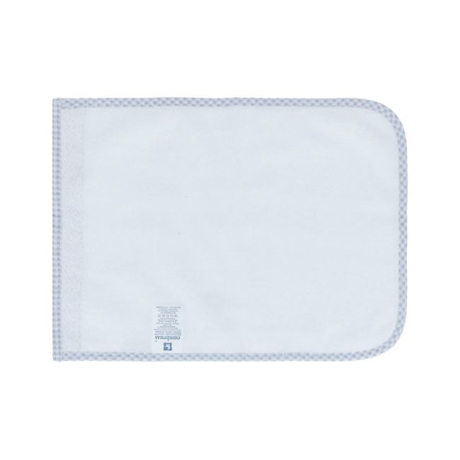 Gioco di 2 asciugamani Vichy10 Celeste 25X35X1 cm.