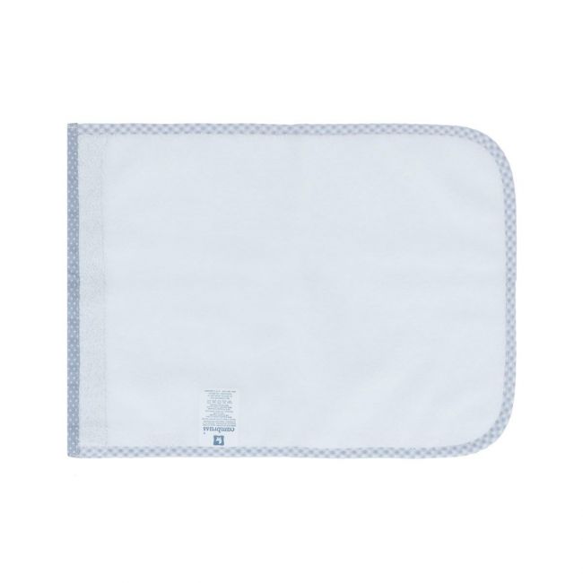 Gioco di 2 asciugamani Vichy10 Celeste 25X35X1 cm.
