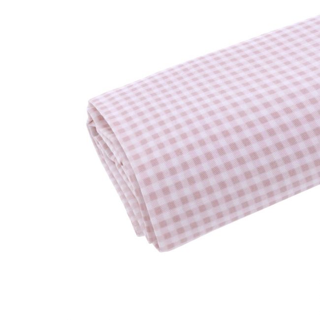 Set lenzuola culla 3 pezzi (culla 60) 100X165X1 cm Vichy10 Rosa CAMBRASS - 3