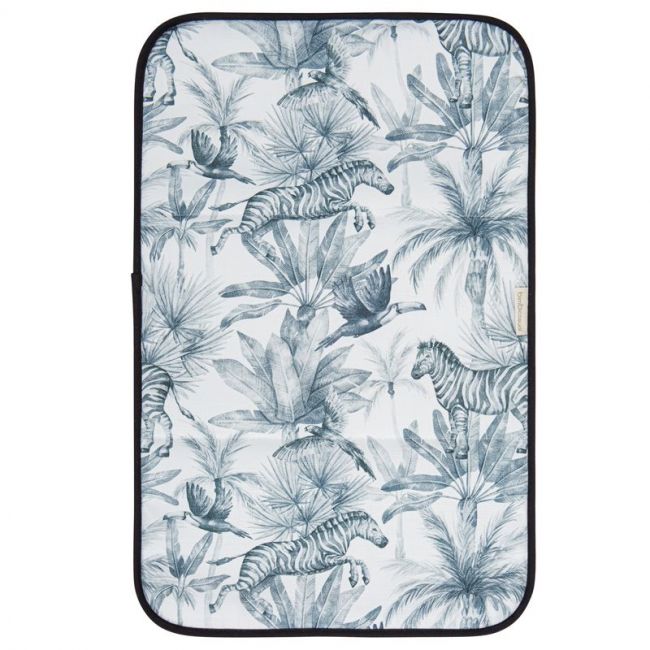 Tapis à langer 52x32cm Zèbre Blanc
