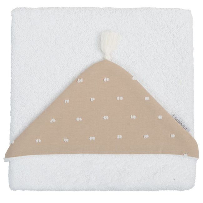 Maxicape de bain 100x100cm Dolce Lin