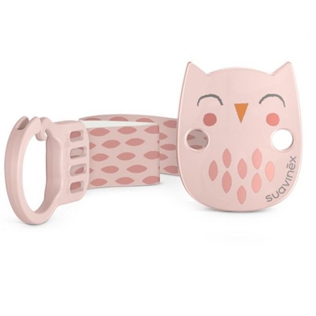 ATTACHE SUCETTE TISSU BONH OWL RS I3