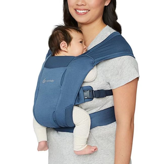 Porte-bébé Embrace Soft Air Mesh Blue