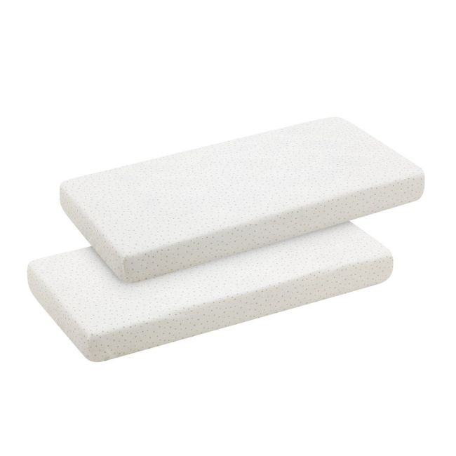 Lenzuolo per lettino 60 Pack 2 Pezzi 60X120X17 Cm Magia Beige