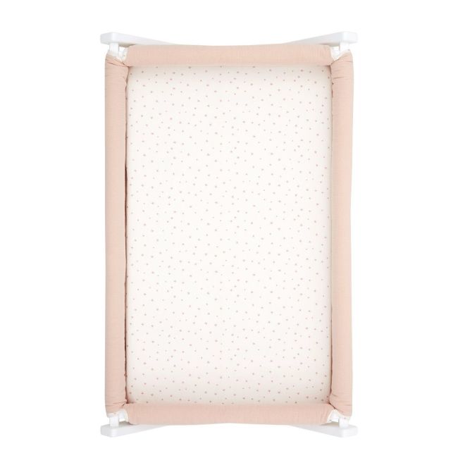 Lenzuolo per mini culla Pack 2 pezzi 50X82X10 cm Magia Rosa