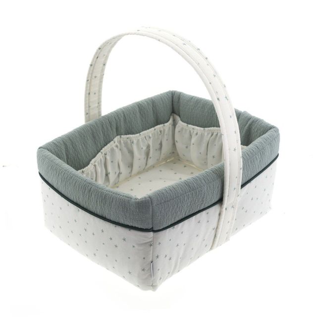 Cestino per neonati 22.5X29X29 cm Magia Verde CAMBRASS - 1