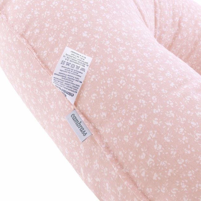Cuscino da allattamento 53X45X10 cm Liberty Rosa