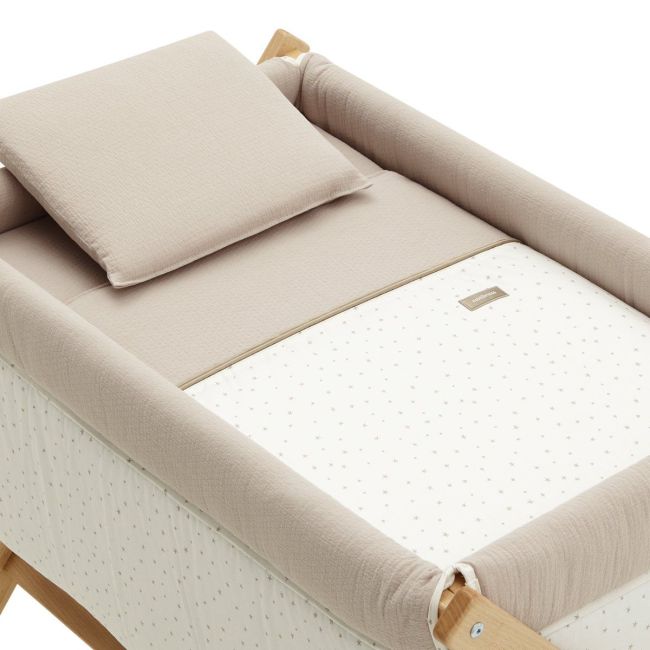 Minicot Ciseaux Bois Magique Beige/Naturel 55X87X74 cm