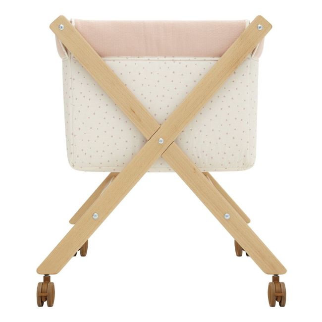 Minicuna Ciseaux Bois Magique Rose/Naturel 55X87X74 cm