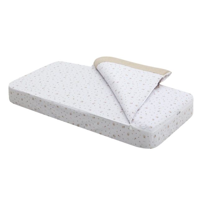 Copertina per lettino I/V Greeny Beige 60X120X3 cm