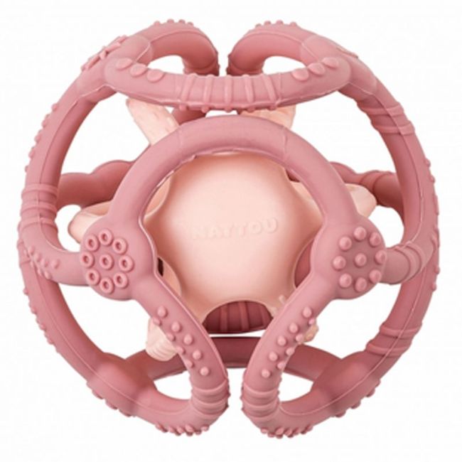 LOT DE 2 BOULES ROSES
