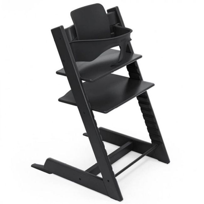 Hochstuhl Stokke Tripp Trapp - Schwarzer Stuhl