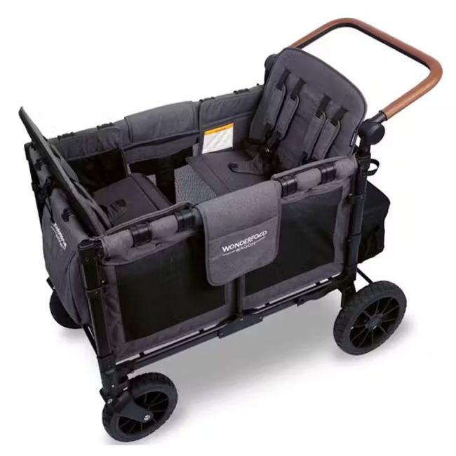 Kleines Wagen Vierfach W4 Luxe Premium Carbon Grau WONDERFOLD - 2
