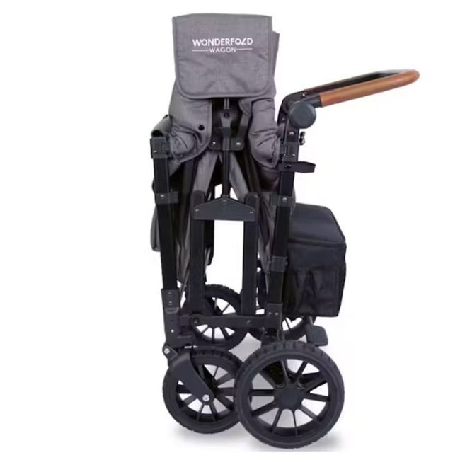Poussette Quadruple W4 Luxe Premium Gris Carbone WONDERFOLD - 3