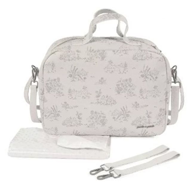 Sac de maternité Toile de Jouy crème