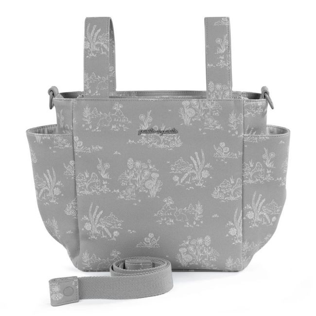 Sac bandoulière en toile de Jouy Forêt