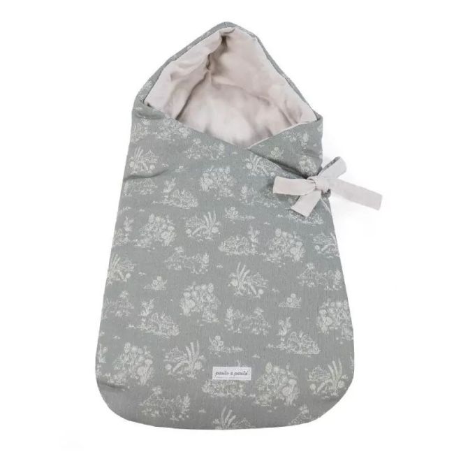 Sac à capuche Toile de Jouy Forest