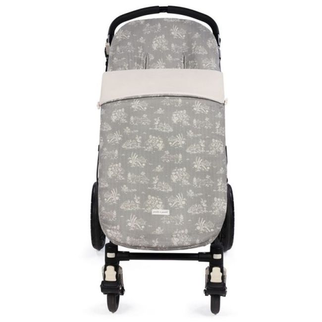 Kinderwagen-Sitzsack Halbjahreszeit Toile de Jouy Forest