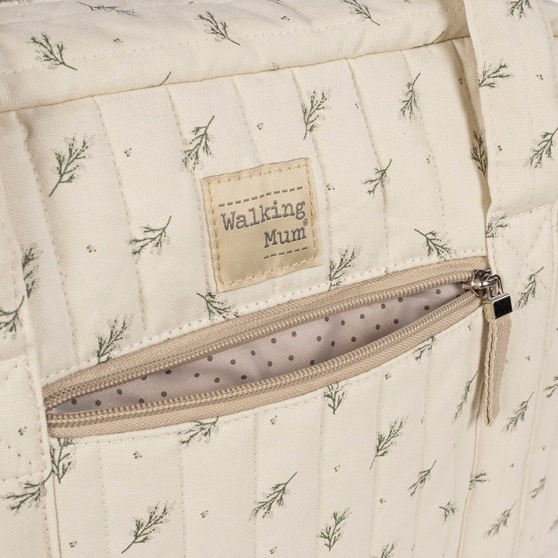 Sac a langer Mimosa Vert WALKING MUM BebeCenter