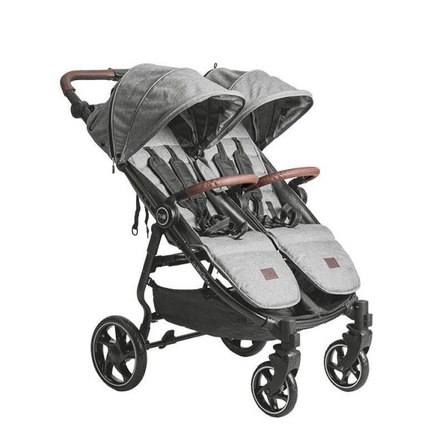 Zwillingsbuggy VentTwin+ NIU - Grauer Mond NIU - 1