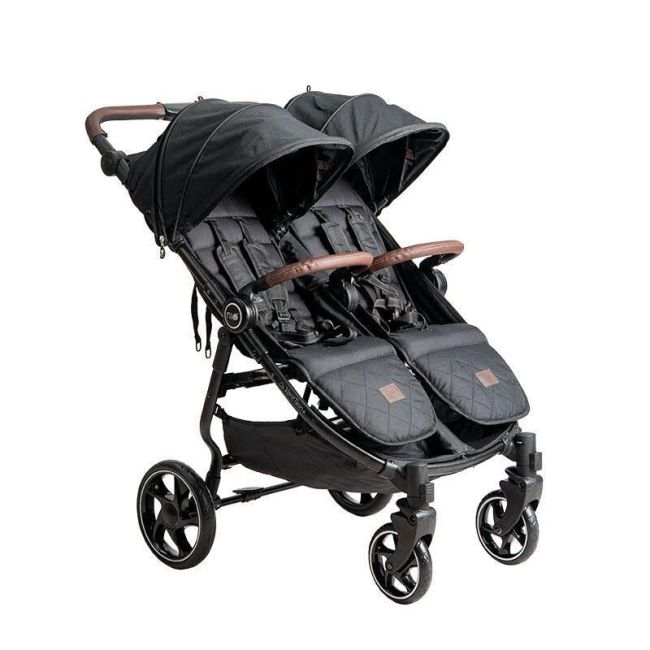 Zwillingsbuggy VentTwin+ NIU - Schwarz Nuit NIU - 1