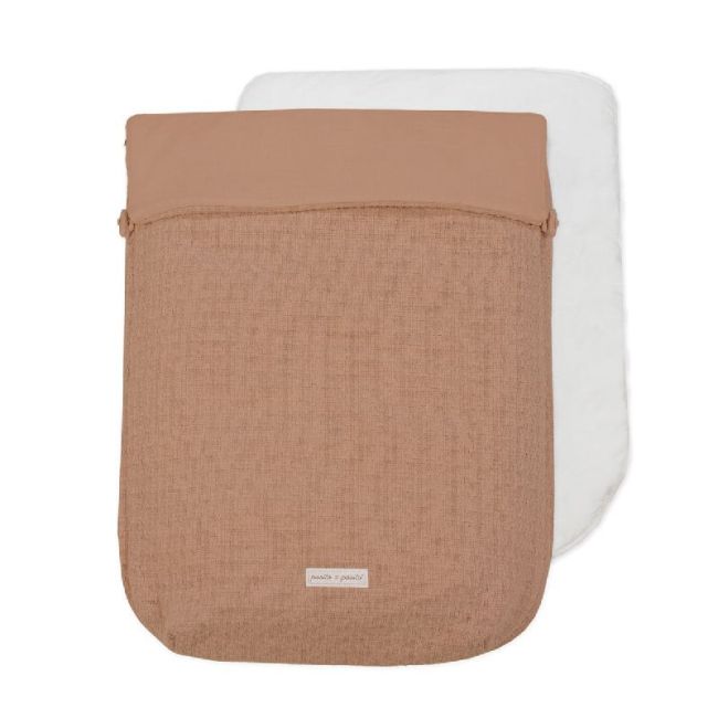 Sac pour nacelle 3 en 1 mi-saison Icon Pasito A Pasito - Caramel