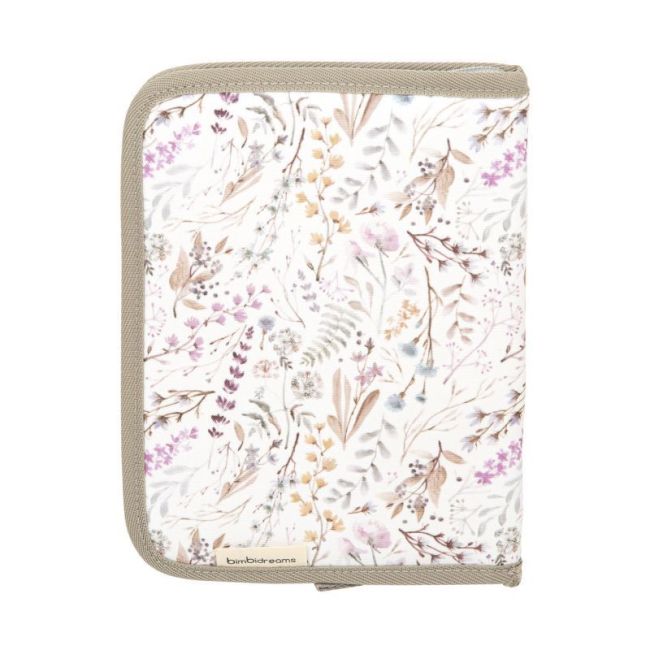 Porte-documents Bimbidreams Imprimé Nice - Blanc/Lilas BIMBIDREAMS - 2