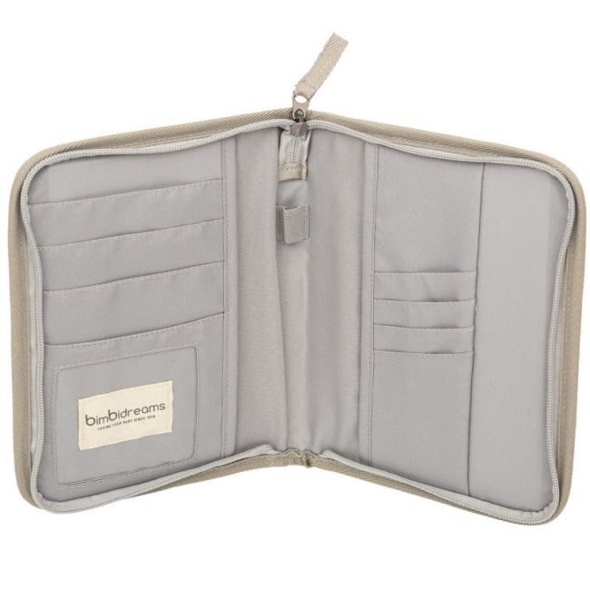 Dokumententasche Bimbidreams mit Nizza-Muster - Weiß/Lila BIMBIDREAMS - 3