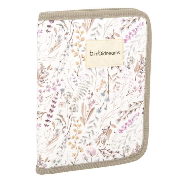 Dokumententasche Bimbidreams mit Nizza-Muster - Weiß/Lila BIMBIDREAMS - 4