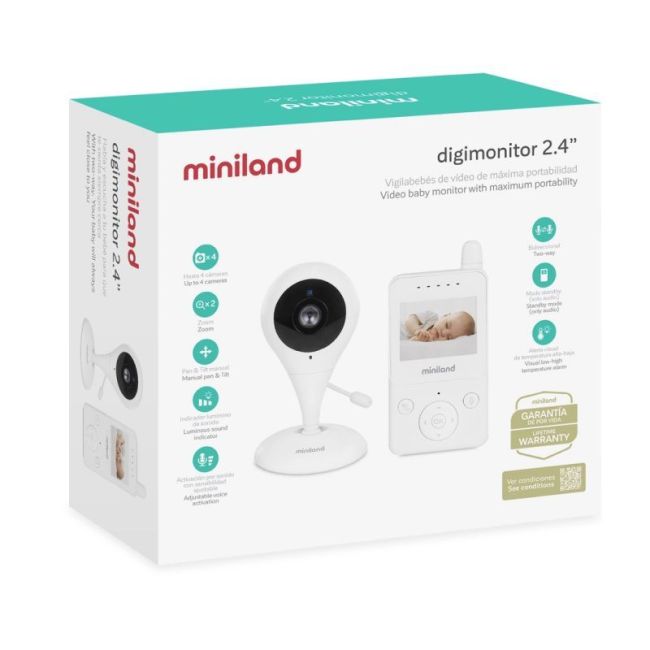 Baby monitor Digimonitor 2.4 - Miniland MINILAND - 2