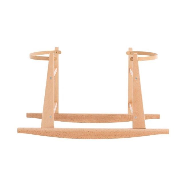 Pied pour Couffin Bois lisse E 46.5X86X48.5 cm CAMBRASS Naturel - 1