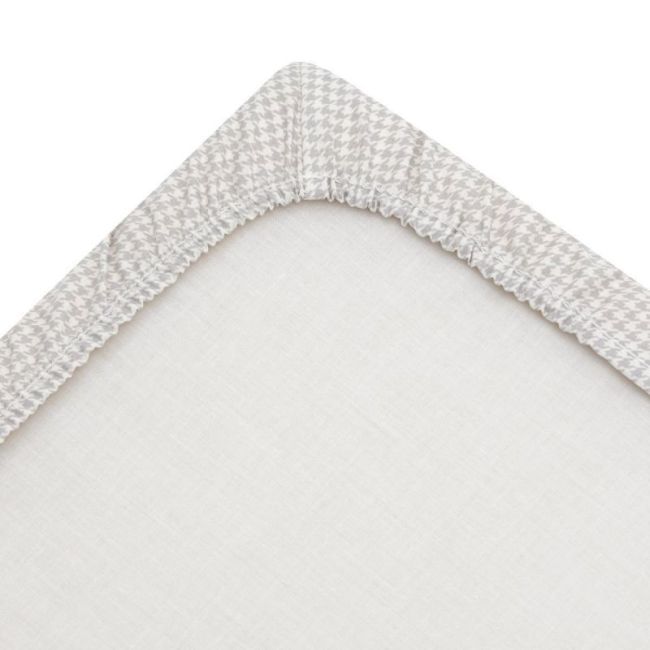 Lenzuolo per lettino 60 Pack 2 pezzi 60X120X17 cm Mini Windsord Crudo CAMBRASS - 3